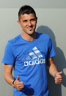 PRESENTATION OF DAVID VILLA AT CAMP NOU