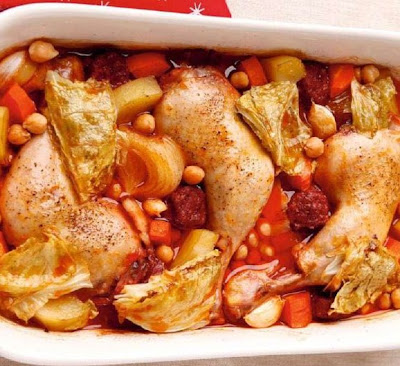 Baked Chicken Cocido 