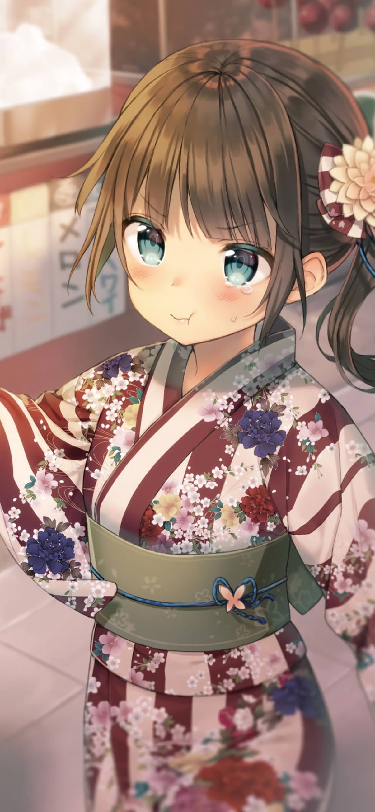 Anime Girl Yukata