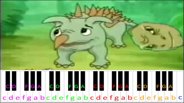 Yee Meme Piano Letter Notes