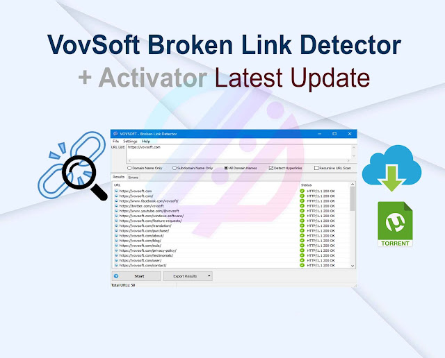 VovSoft Broken Link Detector 4.1 + Activator Latest Update