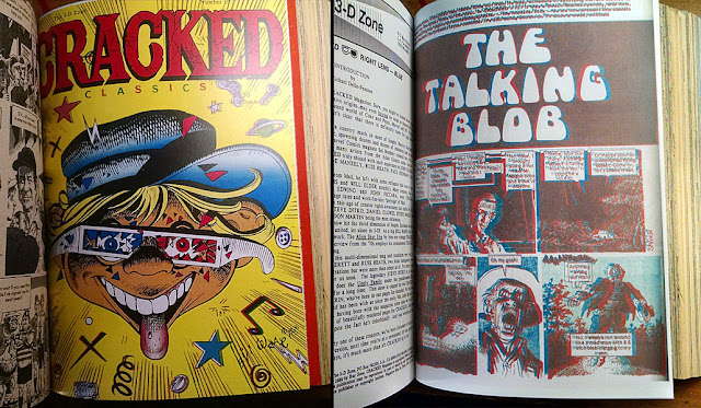 CRACKED MAGAZINE Custom Bound Hardcover John Severin, Jack Davis, MAD Magazine, 3-D Comics