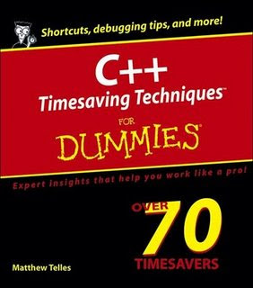 Download Free ebooks C++ Timesaving Techniques For Dummies