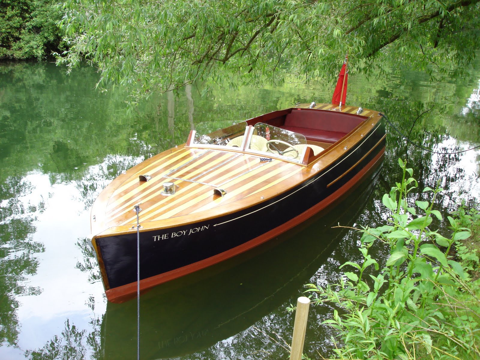 Boat for Sale: Boat for Sale: 20 foot wooden day launch ready for the 