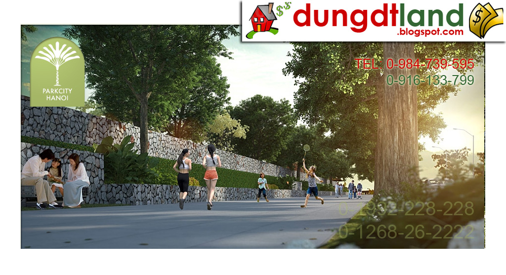 QUY HOẠCH TỔNG THỂ PARK CITY HÀ NỘI
