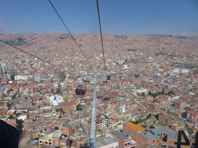 Ausblick auf La Paz