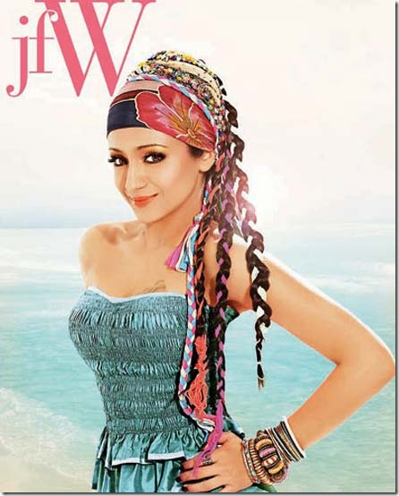 Trisha Krishnan Hot Stills on JFW 4