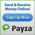 Cara Mudah Mendaftar Payza, Daftar Payza Gratis, Rekening Internet Gratis, Payza