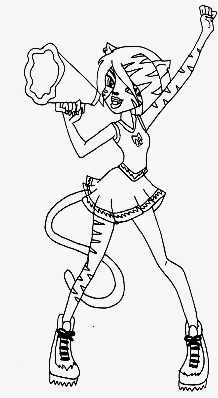 monster high for coloring part 3