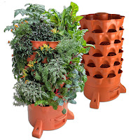 Garden Tower 2 - The Composting 50 Plant Organic Container Garden