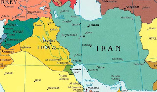 peta wilayah irak iran