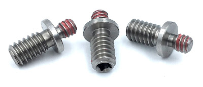 Custom Double End Studs In 18-8 Stainless Steel Material - with AA1096 microspheres thread locking patch