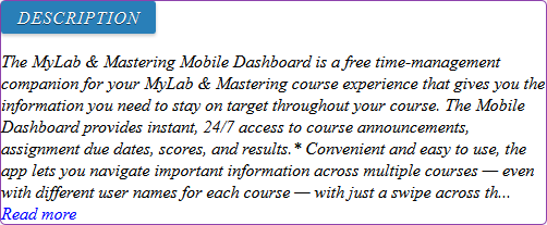 pearson mylab and mastering