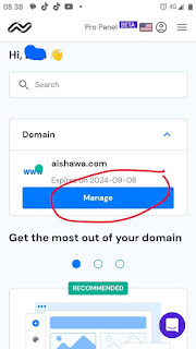 Manage domain di member area Niagahoster