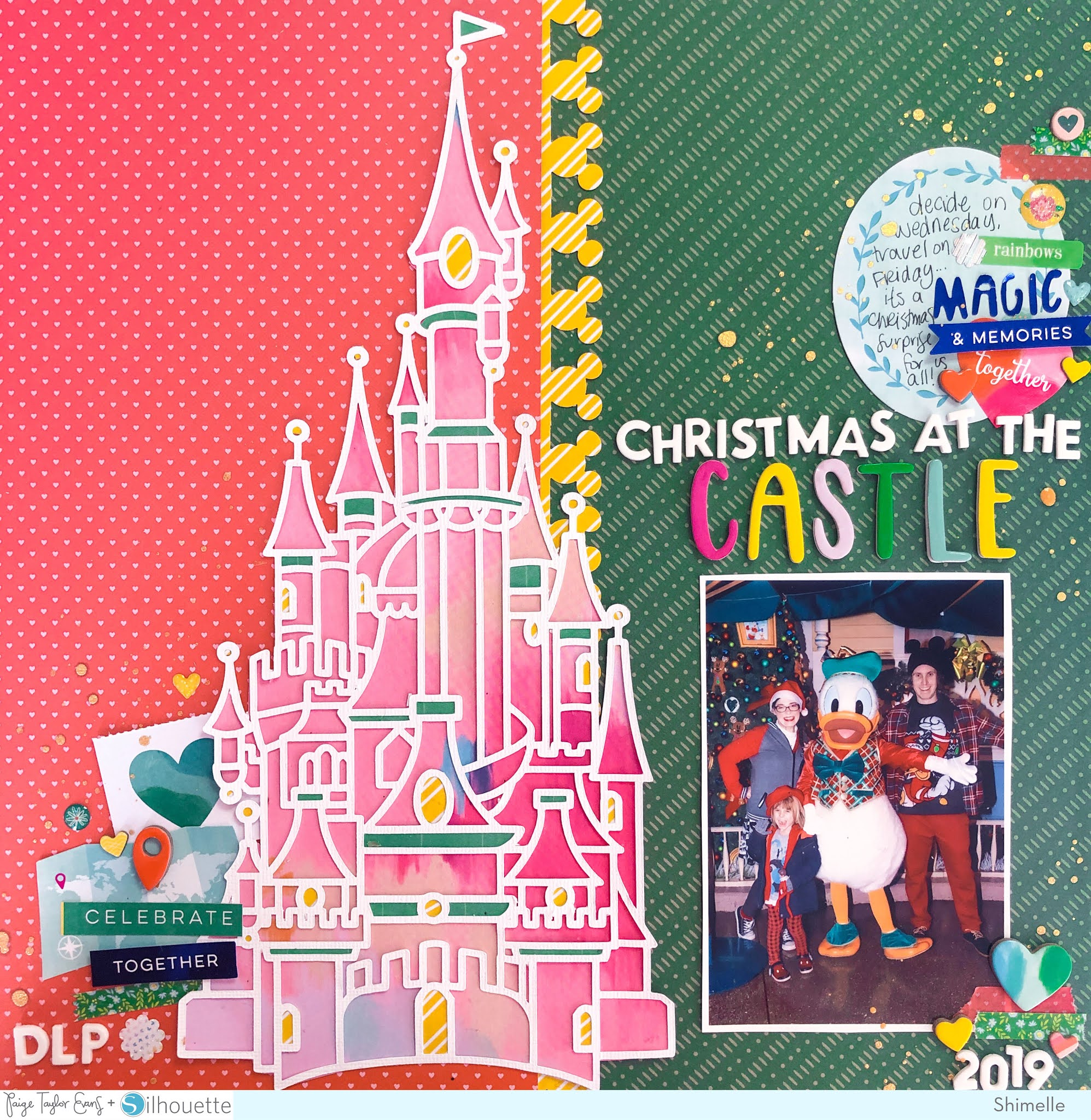 12x12 Walt Disney Trip Scrapbook, Disney Photo Album, Disney Memories  Scrapbook, Castle 