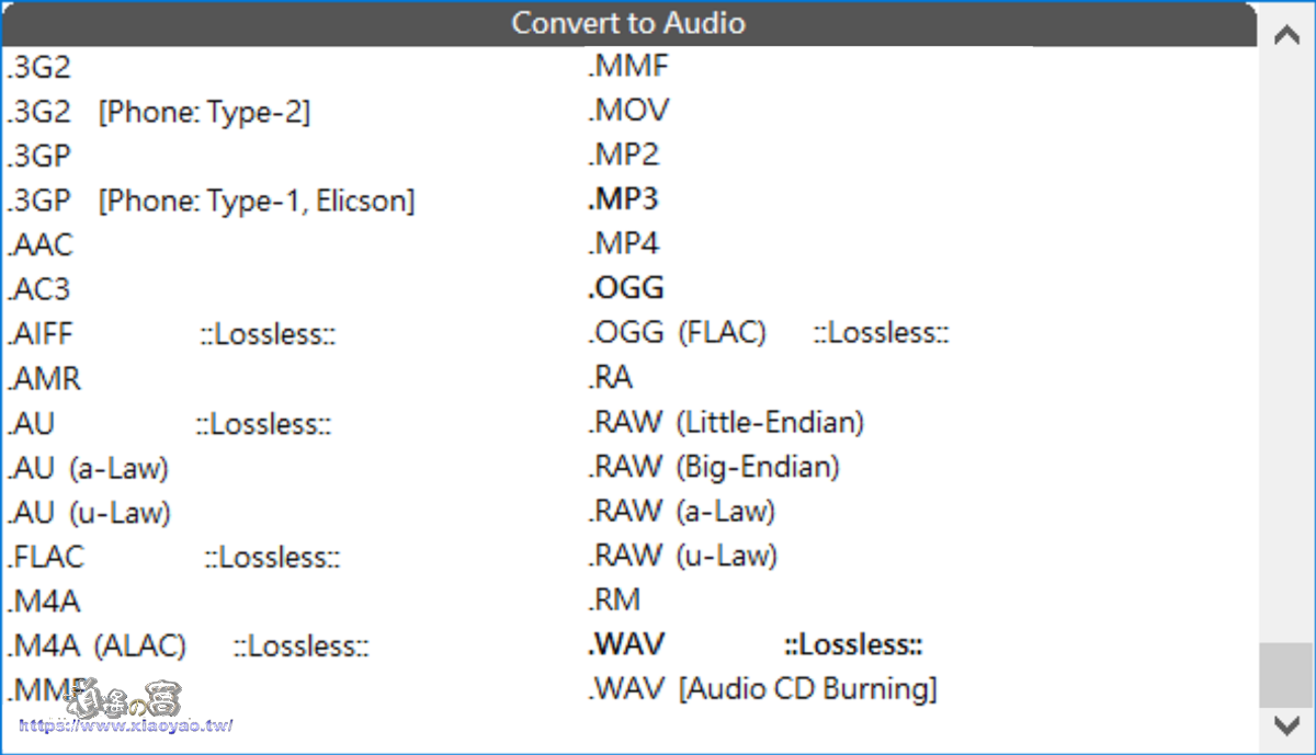 Moo0 Video Converter 免費影音轉檔軟體