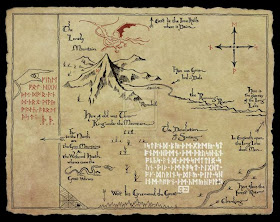 Thor Map in The Hobbit