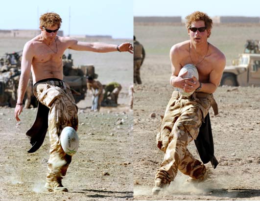 prince harry shirtless. We love you