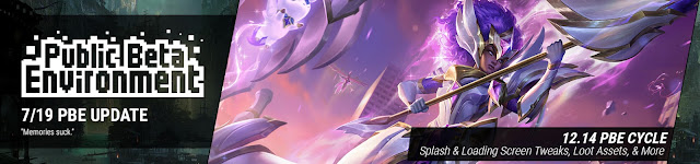 Surrender at 20: 1/27 PBE Update: TD Senna Prestige Splash & More