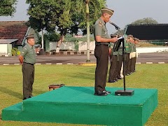 Pimpin Upacara 17-an, Dandim Banyumas Bacakan Amanat Pangdam IV/Diponegoro