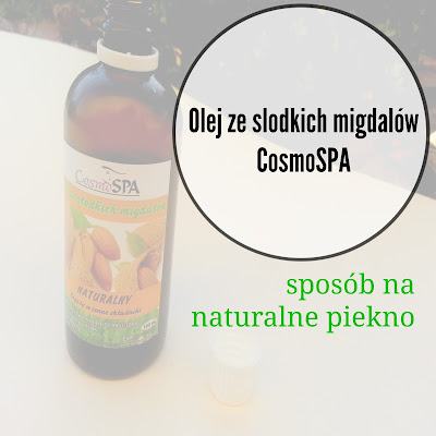 Olej ze słodkich migdałów CosmoSPA