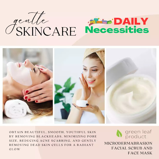 DRMTLGY Microdermabrasion Facial Scrub and Face Mask