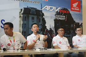 genio dan honda adv150 konferensi pers