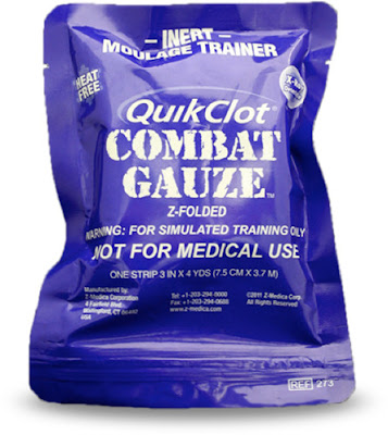 Z-Medica QuikClot Combat Gauze® Moulage Trainer