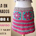 Cómo tejer una falda con cuadros fácil para todas las tallas a crochet