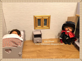 kiki monchhichi halloween vampire vintage plushie 
