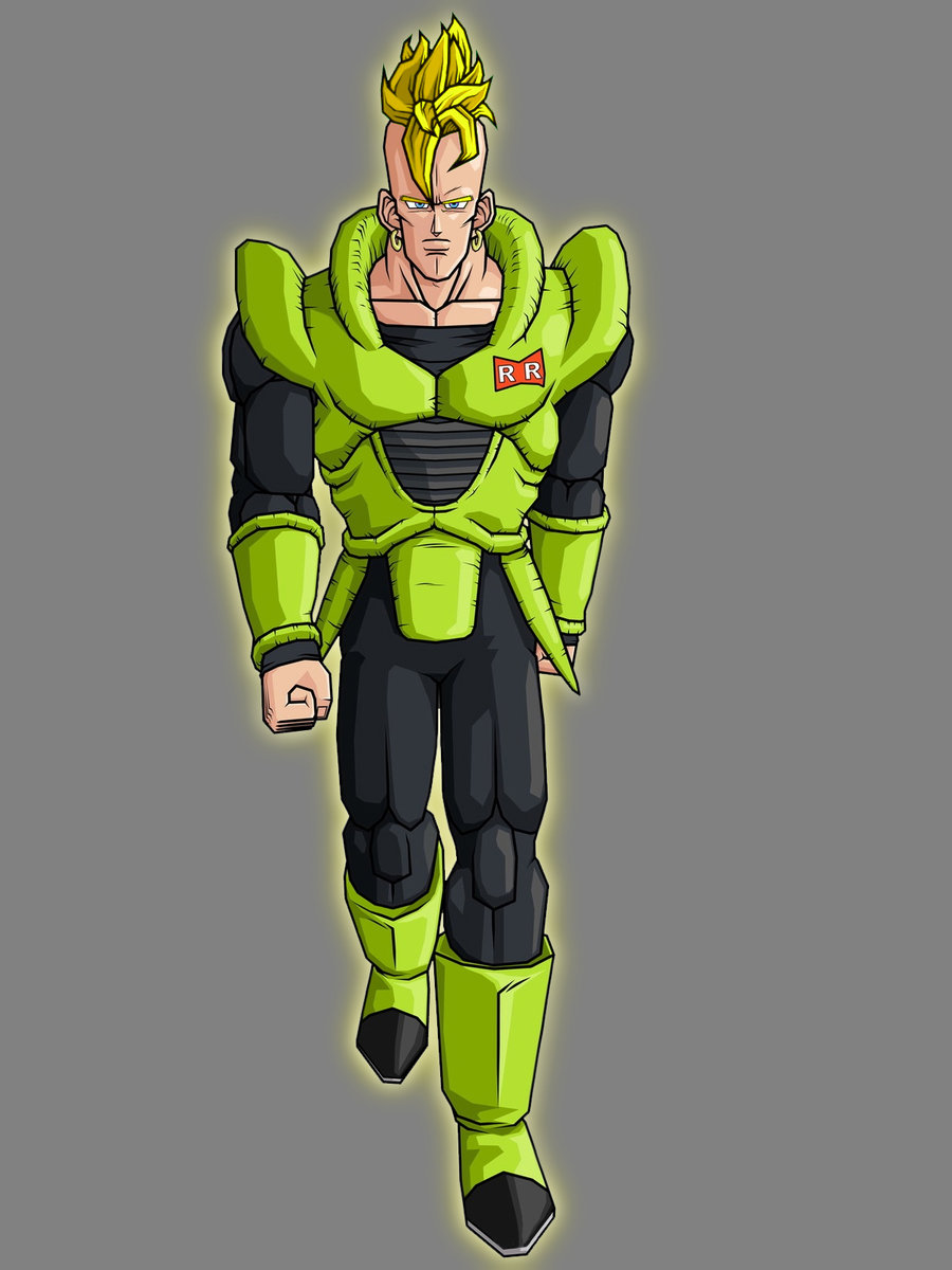 Dragon Ball Characters: Android #16 Dragonball Dbz Gt ...