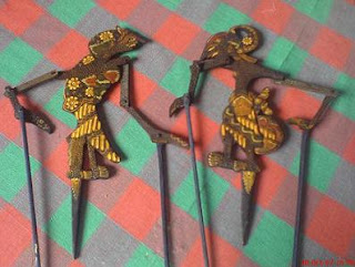 Wayang Wall Decor, Puppet Art Decor