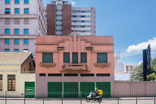 Casa em estilo Art déco na Avenida Marechal Floriano Peixoto