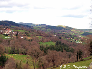 El Couz desde la subida a Porciles