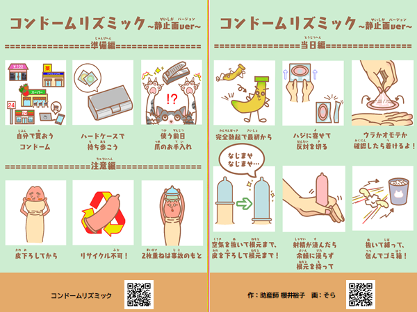 コンドームの付け方 富山県／コンドームのつけ方と保管方法