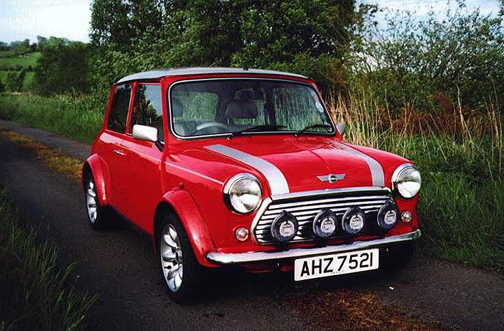 the classic mini cooper s most people favor this car nice look small and 