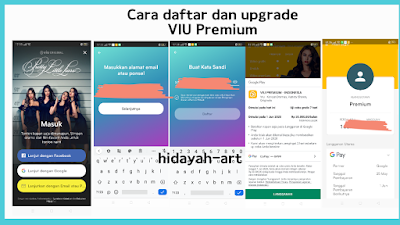 Upgrade VIU Premium bayar dengan GoPay