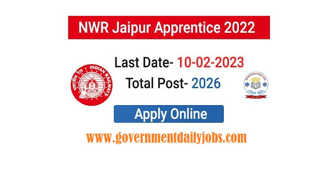 RRC NWR Apprentice 2023 Vacancy Notification