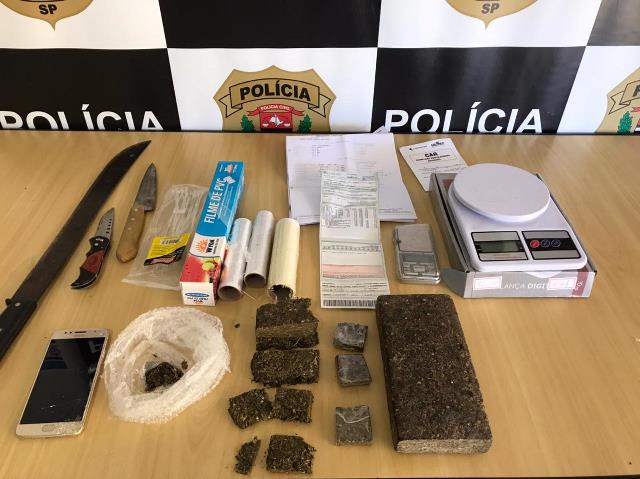 Polícia Civil prende em flagrante responsável por depósito e transporte de drogas em Registro-SP