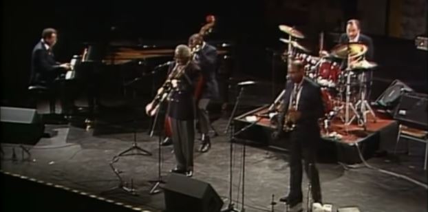 Major Holley quintet à la Jazzwoche de Burghausen en 1990.