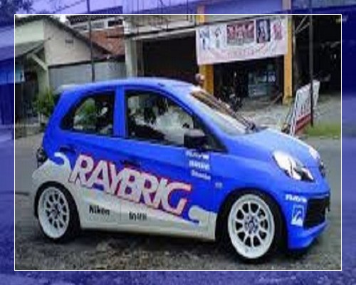 Gambar modifikasi  honda brio  terbaru satya racing jdm 