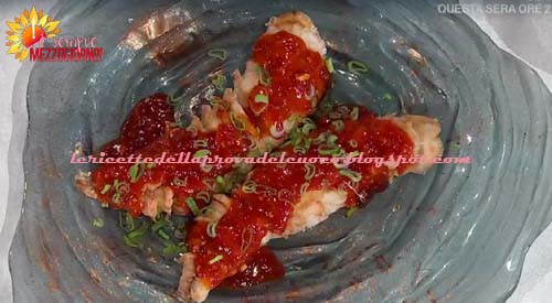 Branzino in salsa agropiccante ricetta Rosy Chin