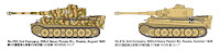 Tamiya 1/48 TIGER I EARLY PRODUCTION (EASTERN FRONT) (32603) Color Guide & Paint Conversion Chart　