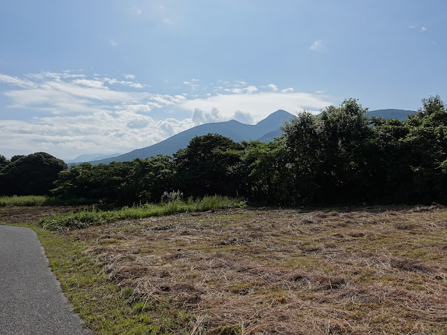 むきばんだ史跡公園の遺構展示館の裏の道