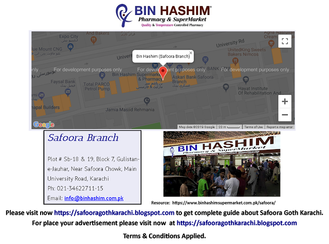 Bin Hashim Safoora Supermarket near me