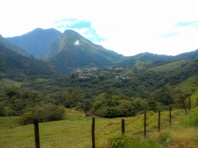 A view of Santa María from the south.