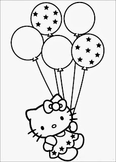 Fun Coloring Pages: Hello Kitty Coloring Pages