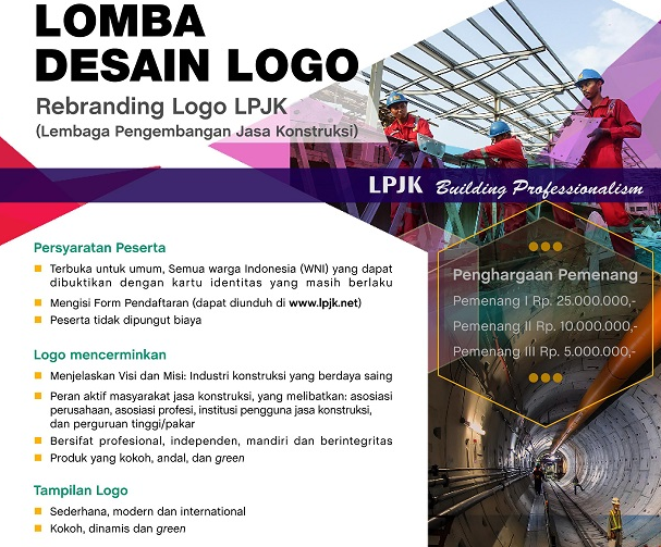  Lomba Desain Logo LPJK 2019 Gatra Guru