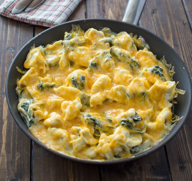 Creamy Spinach Tortellini 