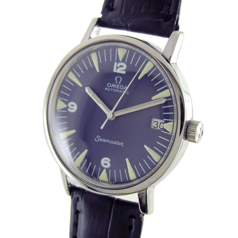  Men Watches: OMEGA SEA MASTER DATE AUTOMATIC WATCH by wristmenwatches